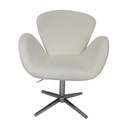 SILLON LOUNGE SWAN, TELA BOUCLE