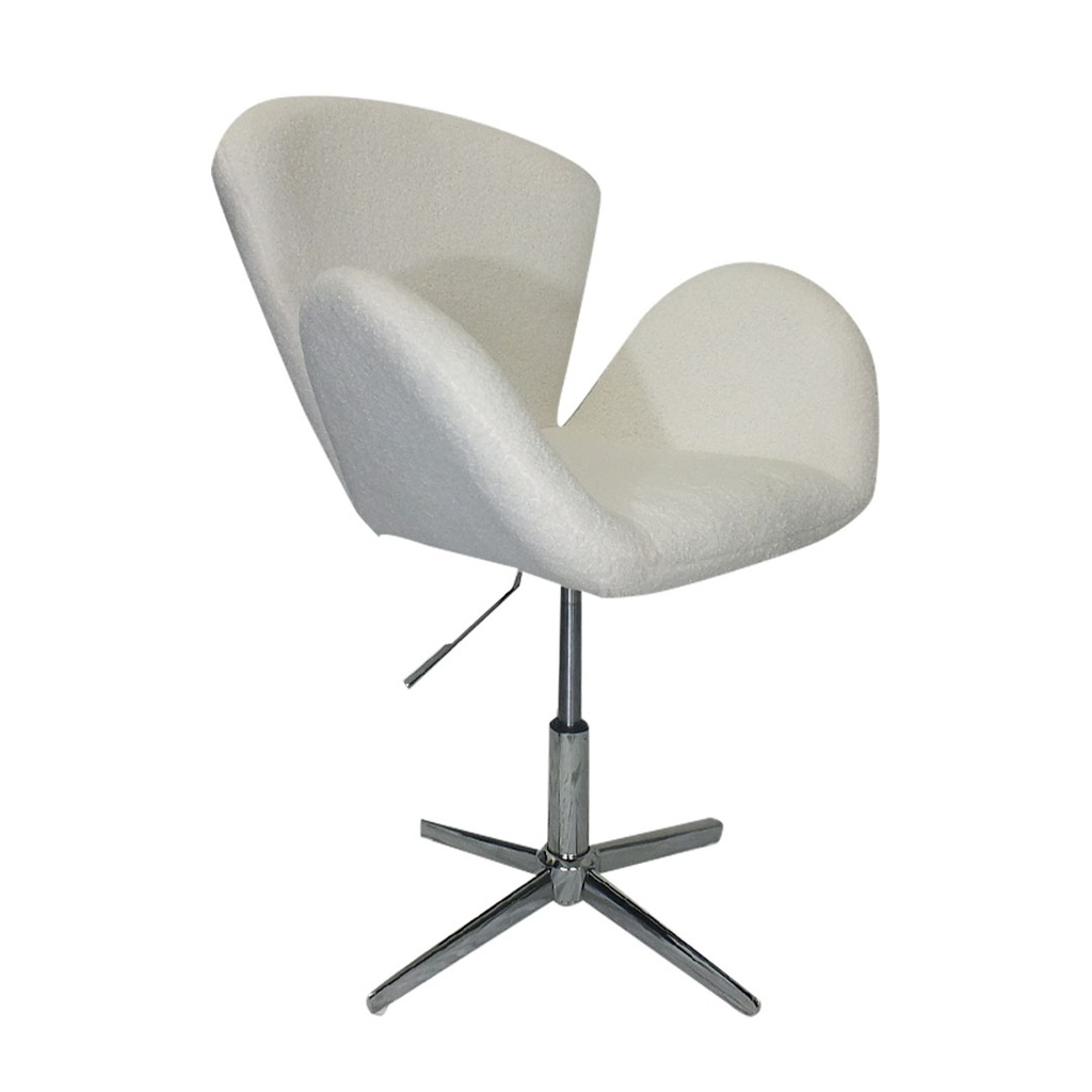 SILLON LOUNGE SWAN, TELA BOUCLE