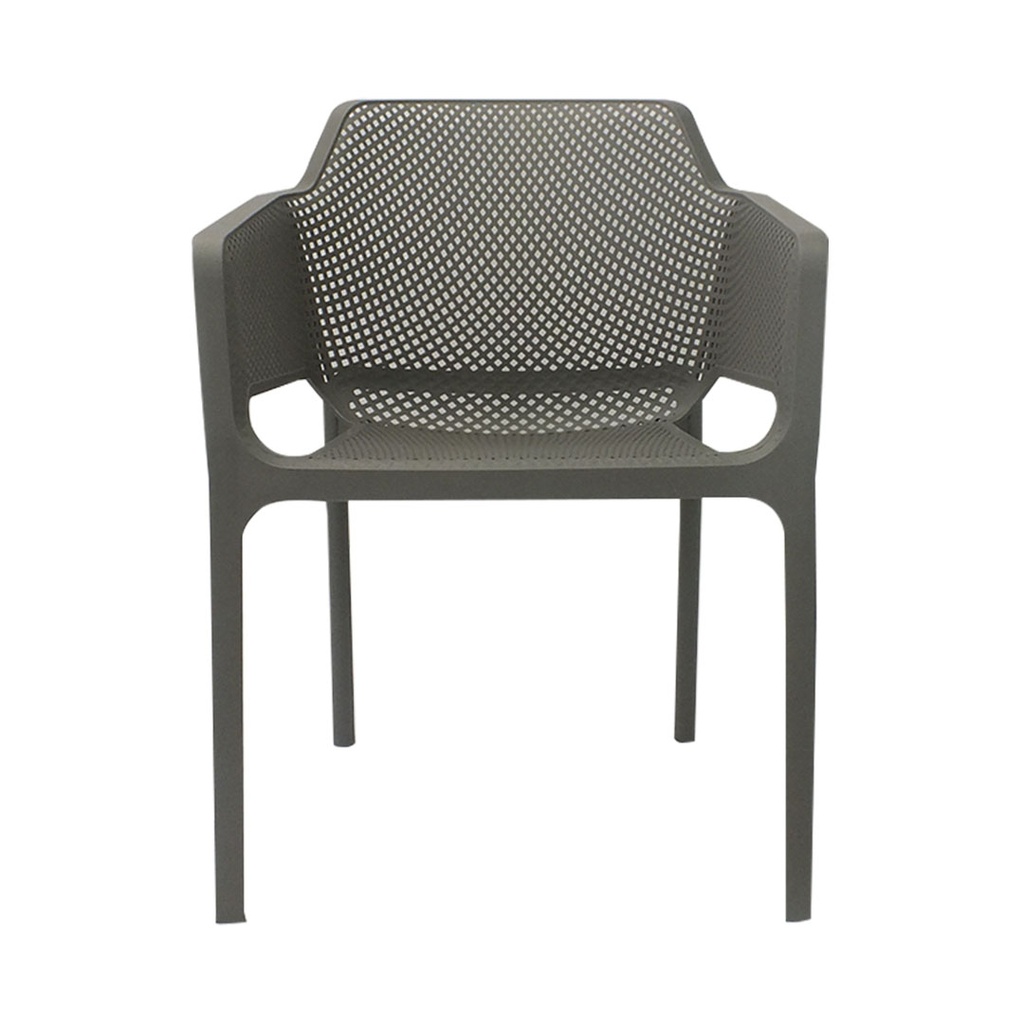 SILLA CAFETERIA TRAMONTINA NETRO, CON BRAZO