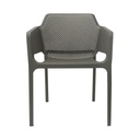 SILLA CAFETERIA TRAMONTINA NETRO, CON BRAZO