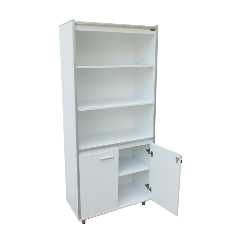 BIBLIOTECA PRESIDENCIAL LAZZIO 180CM, PUERTAS ABAJO