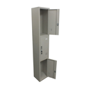 LOCKER METALICO, 3 PUERTAS 200X33X30