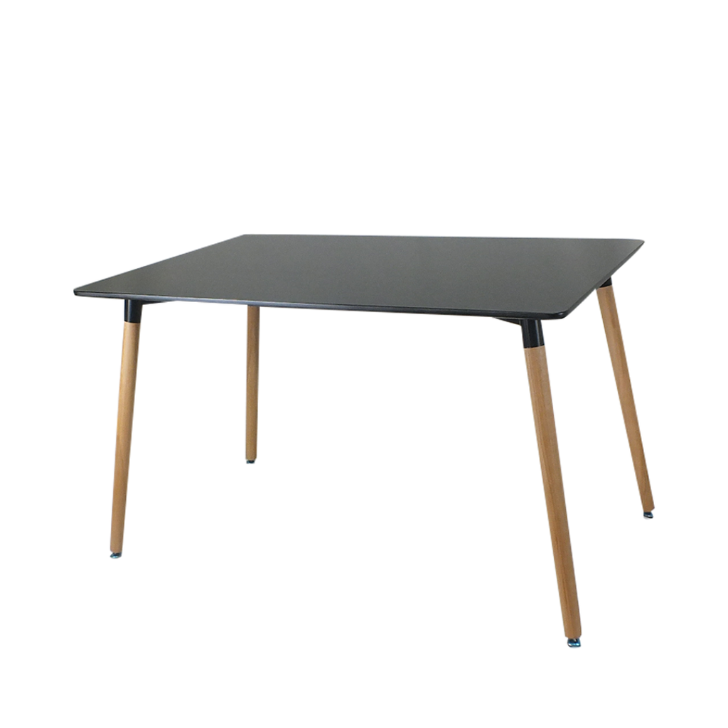 MESA CAFETERIA EAMES , RECTANGULAR 150X80, TRANSPARENTE
