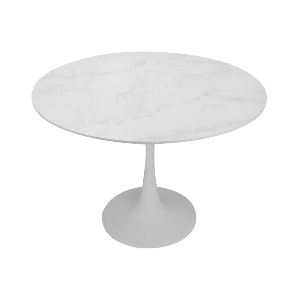 MESA CAFETERIA TULIP, REDONDA 80CM, VITROCERAMICA