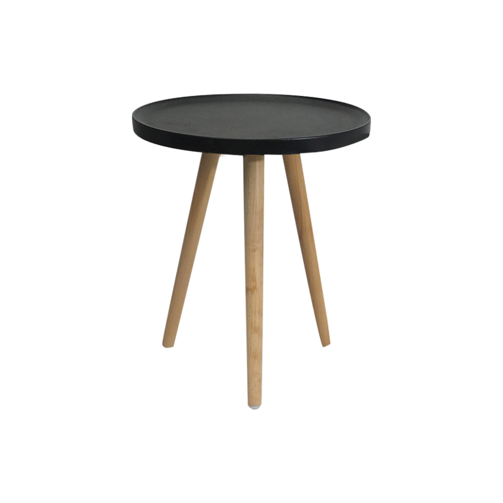 MESA CENTRO LUNA, REDONDA 40CM, ALTO 45CM