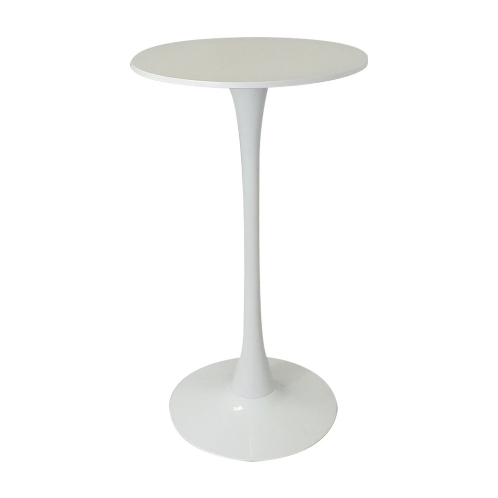MESA DE BARRA TULIP, REDONDA 60X105, CM