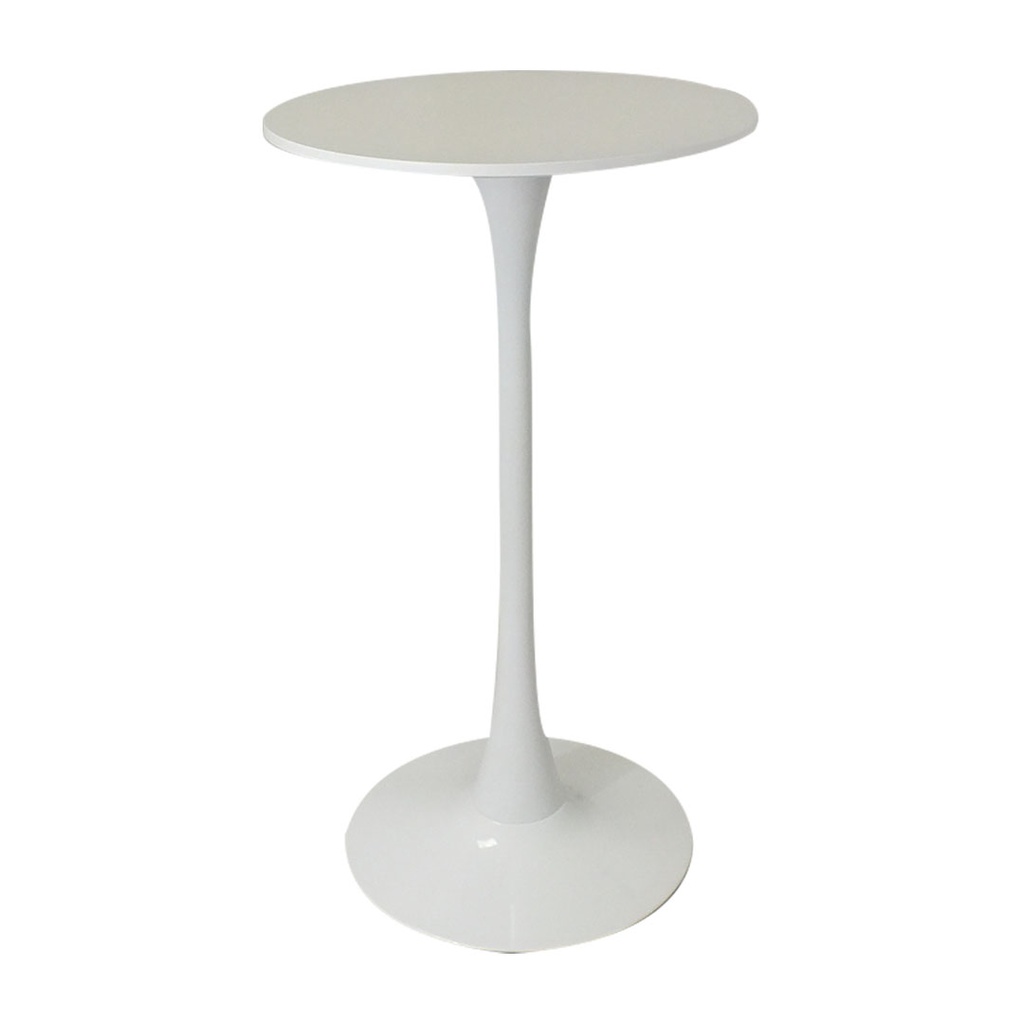 MESA DE BARRA TULIP, REDONDA 80X105, CM