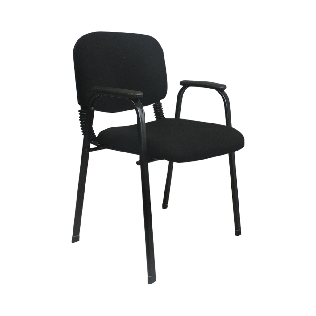 SILLA VISITANTE PADUA TELA CON BRAZOS