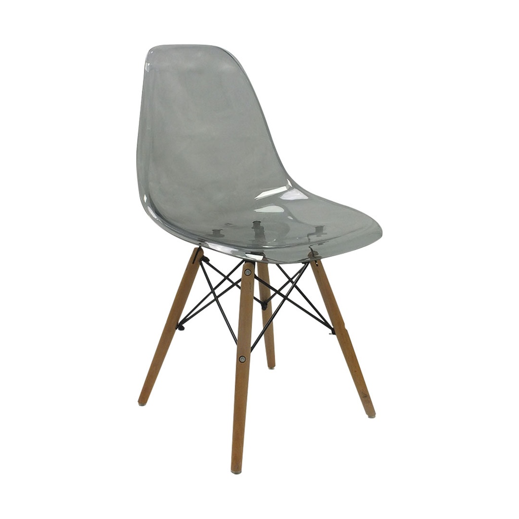 SILLA CAFETERIA EAMES TRANSPARENTE