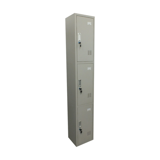[MX0125] LOCKER METALICO, 3 PUERTAS 200X33X30