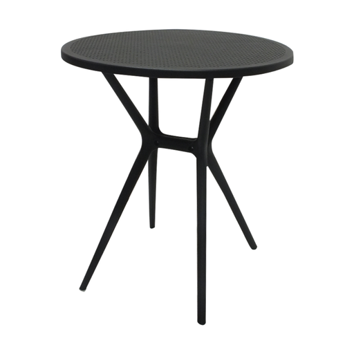 [TA0151] MESA CAFETERIA SAFARI, TOPE PLASTICO CON PROTECCION UV, REDONDA 60CM