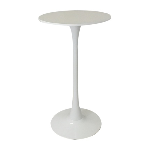 [TM0169] MESA DE BARRA TULIP, REDONDA 80X105, CM
