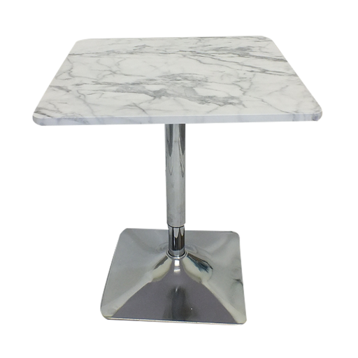 [TM0180] MESA MULTIFUNCIONAL HAWAI, CUADRADA 60X60, EFECTO MARMOL